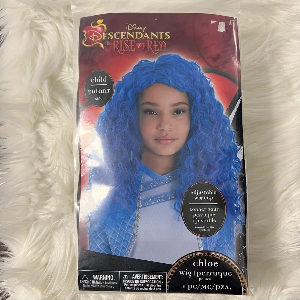 Disney Descendants Chloe girls Costume with wig M 8-10